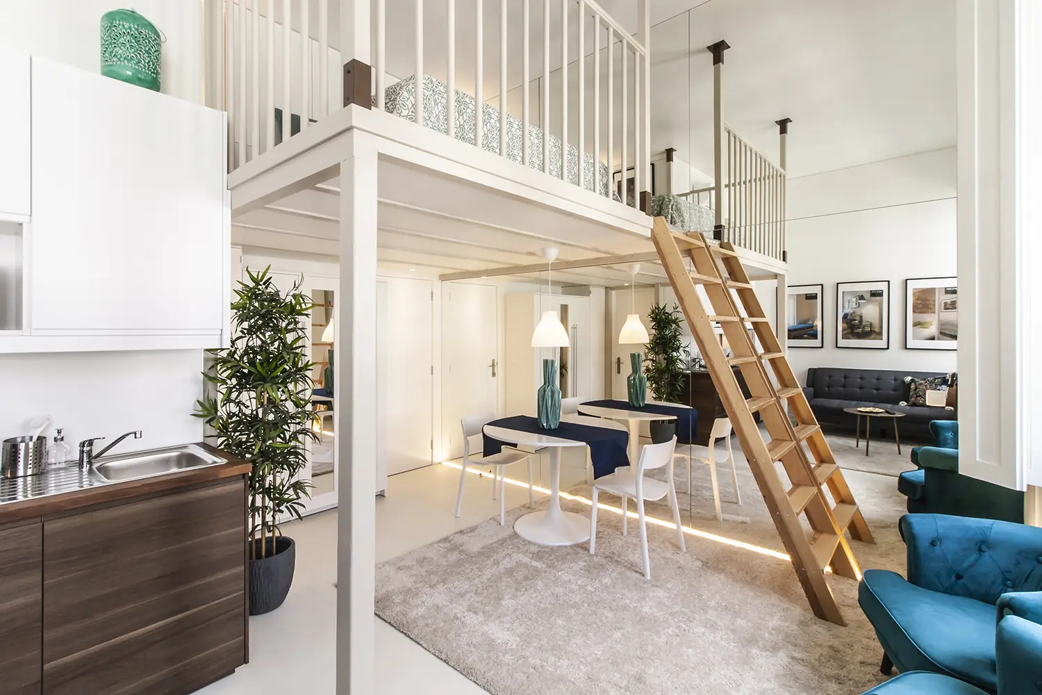 Apartment converted for traditional rental
